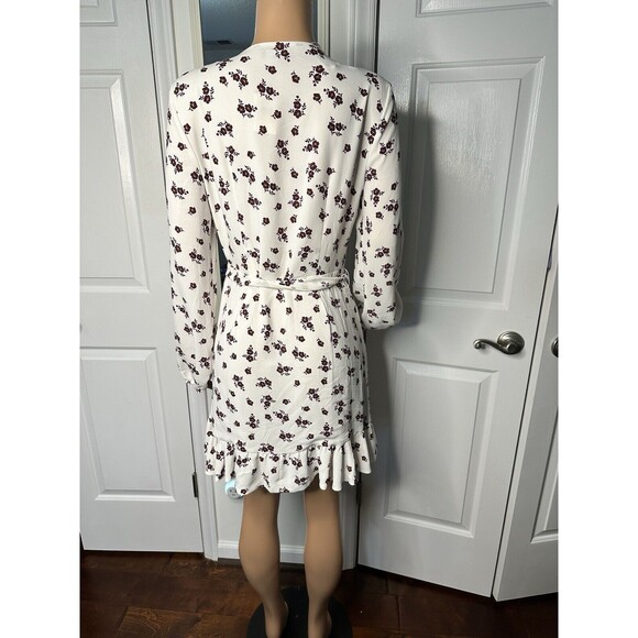 NWT Revolve 1. State Floral Wrap Dress size 10 - Picture 5 of 8